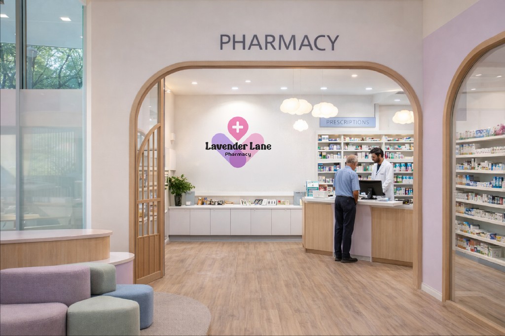 Lavender Lane on-site paediatric pharmacy and in-house diagnostic lab